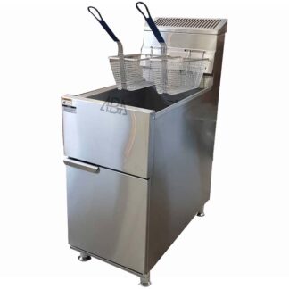 سرخ کن صنعتی (سرخ کن صنعتی ایرانی مبله طرح دین آبا استیل مدل AB1404) آبا استیل AB1404 تصویر1