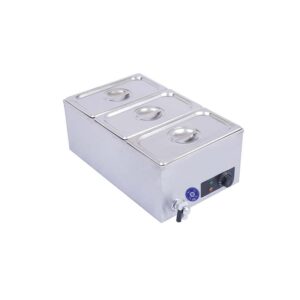 کانتر صنعتی (کانتر گرم رومیزی ۳ لگن هات بنماری آبا مدل OT150-3B) آبا OT150-3B تصویر1