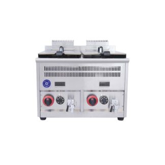 سرخ کن صنعتی (سرخ کن صنعتی ۲ لگن رومیزی گازی آبا مدل OT-72A) آبا OT-72A تصویر1