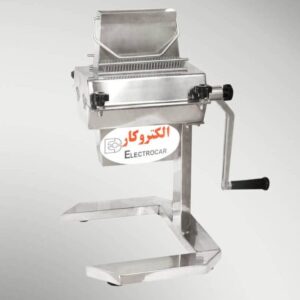 چرخ گوشت (دستگاه بیفتک زن دستی الکتروکار مدل استیل) الکتروکار استیل تصویر1