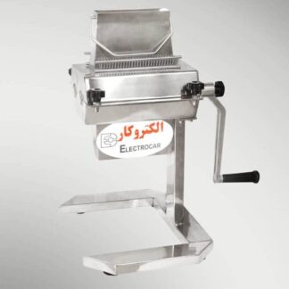 چرخ گوشت (دستگاه بیفتک زن دستی الکتروکار مدل استیل) الکتروکار استیل تصویر1