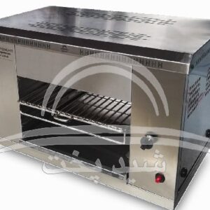 کباب پز (کباب پز خانگی بدون دود رومیزی تابشی شیدپخت - 7 سیخ تابش از بالا) شید پخت تابشی تصویر1
